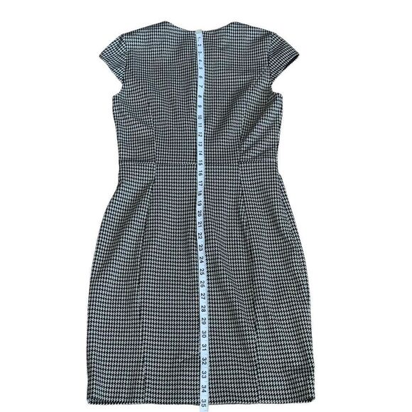 H&M Houndstooth Sheath Dress Size 4 - Picture 11 of 13
